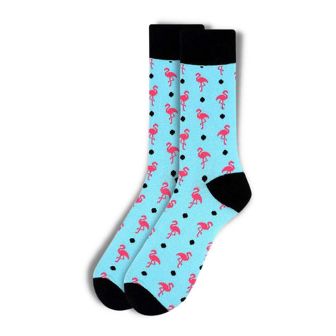Pink Flamingo Socks